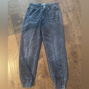 Rag & bone denim look jogger small